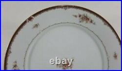 Noritake Bordeaux China Dinnerware set #3191 Gold trim