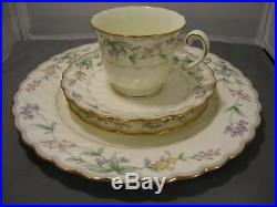 Noritake Brookhollow Pattern #4704 China 30 Pc. Set