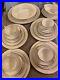 Noritake Buckingham 31 Piece Set Dinner, Salad, Dessert Plates, mug, Saucer