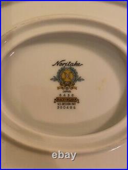 Noritake Buckingham 31 Piece Set Dinner, Salad, Dessert Plates, mug, Saucer
