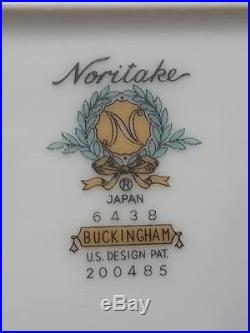 Noritake Buckingham China Dinnerware Set includes 11 7 piece setting +++