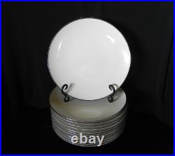 Noritake CANDLELIGHT Dinner Plates 10.5 Ivory China (Set of 12) Japan