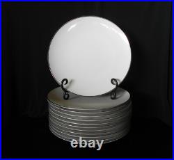 Noritake CANDLELIGHT Dinner Plates 10.5 Ivory China (Set of 12) Japan