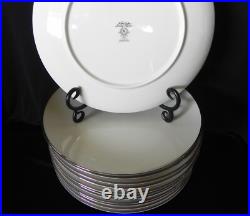Noritake CANDLELIGHT Dinner Plates 10.5 Ivory China (Set of 12) Japan