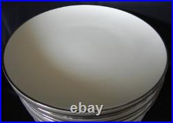 Noritake CANDLELIGHT Dinner Plates 10.5 Ivory China (Set of 12) Japan