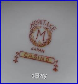 Noritake CASINO China Set 90 pieces Set Service for 12 Japan