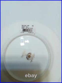 Noritake CHAVOT GOLD Bone China Dinner Salad Bread Plates & Saucer Setting For 4