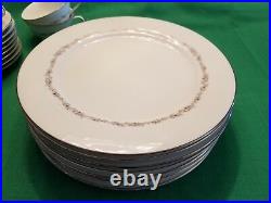 Noritake CRESTMONT Pattern 47 Piece China Set 6013 Dinnerware Service for 8