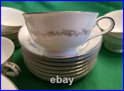 Noritake CRESTMONT Pattern 47 Piece China Set 6013 Dinnerware Service for 8