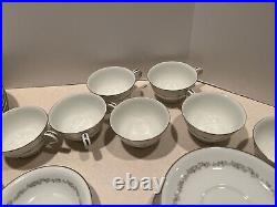 Noritake CRESTMONT Pattern is 34 Piece China Set 6013 Dinner Plates Accessory