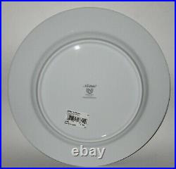 Noritake CRESTWOOD PLATINUM 4166 Set of 4 Dinner Plates 10 1/2 New With Tag