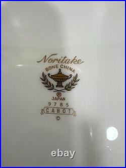 Noritake Cabot (9785), 6 Dinner Plate Set, Mint Condition, 27,3 cm / 10.74 Inch