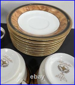 Noritake Cabot (9785), Complete Coffee Set For 12 Persons, Mint Condition