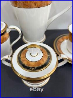 Noritake Cabot (9785), Complete Coffee Set For 12 Persons, Mint Condition