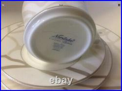 Noritake Campania 6- 5pc Place Setting Bone China New In Box With Tags (30pc)