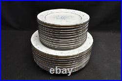 Noritake Carolyn 2693 Bread Butter Salad Plates Cups & Saucers 38 Pieces Total