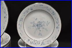 Noritake Carolyn 2693 Bread Butter Salad Plates Cups & Saucers 38 Pieces Total