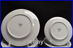 Noritake Carolyn 2693 Bread Butter Salad Plates Cups & Saucers 38 Pieces Total