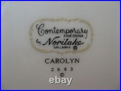 Noritake Carolyn 2693 China Dinnerware Set for 10 62 Pcs Very Nice