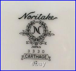 Noritake Carthage set of 12 Dinnerware for wedding, birthday gift Made in Japan