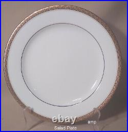 Noritake Charlotta Gold 1716 5 Piece Place Setting NEW WITH STICKER