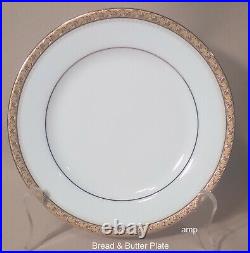 Noritake Charlotta Gold 1716 5 Piece Place Setting NEW WITH STICKER