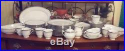 Noritake China 12 complete place settings, mint condition 66 Pieces