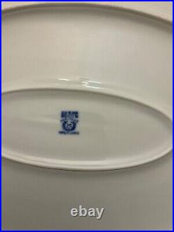 Noritake China 16033 Blue Oriental Royal Sometuke Nippon Set of 12 pieces