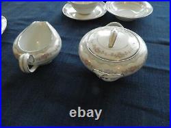 Noritake China #1 Glenwood #5770 Dinnerware Set for (8) with5 Serving Pieces TOT