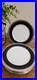 Noritake China 4170 Crestwood Cobalt Platinum Set of 6 Salad Plates 8¼ NEW