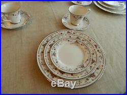 Noritake China Adagio #7237 Dinnerware Set for (12) With 8 Serving Pieces 14-3