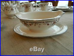 Noritake China Adagio #7237 Dinnerware Set for (12) With 8 Serving Pieces 14-3