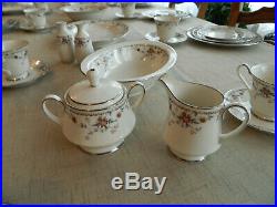 Noritake China Adagio #7237 Dinnerware Set for (12) With 8 Serving Pieces 14-3