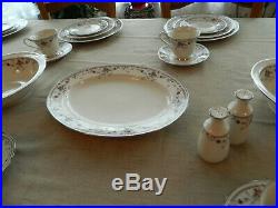 Noritake China Adagio #7237 Dinnerware Set for (12) With 8 Serving Pieces 14-3