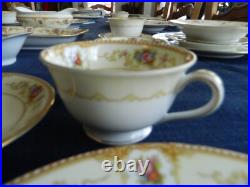 Noritake China Allure #586 Set for (10) with 9 Serving Pieces