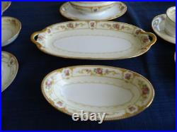 Noritake China Allure #586 Set for (10) with 9 Serving Pieces