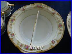 Noritake China Allure #586 Set for (10) with 9 Serving Pieces
