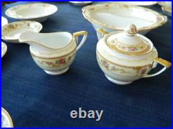 Noritake China Allure #586 Set for (10) with 9 Serving Pieces