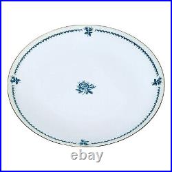 Noritake China BLUE ROSE 6043 Porcelain 8 1/4 Salad Plates Set of 10