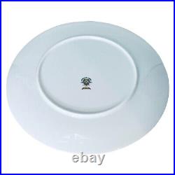 Noritake China BLUE ROSE 6043 Porcelain 8 1/4 Salad Plates Set of 10