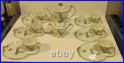 Noritake China Bamboo Luncheon Set 16Pcs Mid Century Modern