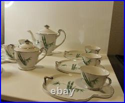 Noritake China Bamboo Luncheon Set 16Pcs Mid Century Modern