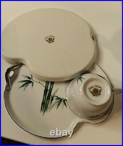 Noritake China Bamboo Luncheon Set 16Pcs Mid Century Modern