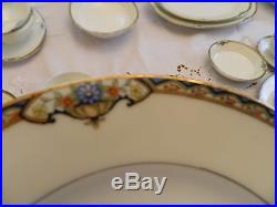 Noritake China Baroda Dinnerware Set for (7) with6 Serving Pieces BW5-2