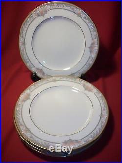 Noritake China Barrymore Set of 4 Dinner Plates