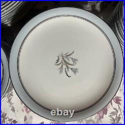 Noritake China Bluebell 5558 Dinnerware Set for (12) No Cups Or Saucers