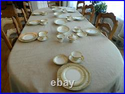 Noritake China Cheramy Dinnerware Set for (8) with 6 Serving Pieces 6-3