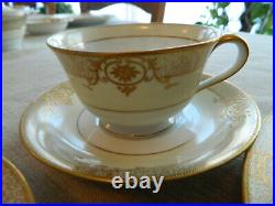 Noritake China Cheramy Dinnerware Set for (8) with 6 Serving Pieces 6-3