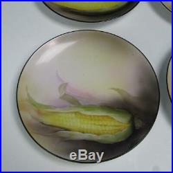 Noritake China Corn Serving Platter and Set of 6 Individual 7¾ Plates