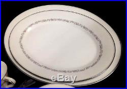 Noritake-China-Corona-Pattern-6502-8-Settings-49-Total-Pieces-Vintage-1920s